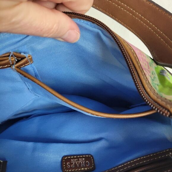 Chaps Pastel Paisley Print Shoulder Bag‎ - Picture 12 of 15